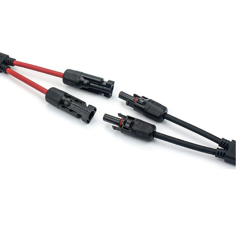 New Electrical Solar Connector Wire Cable For Photovoltaic Solar Panel Adapter gallery