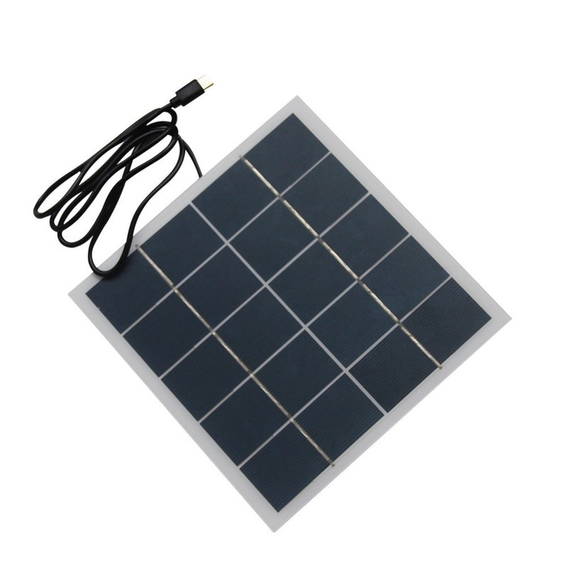 4W 5V Solar Panel Charger with Compact Size for Portable Energy Solutions