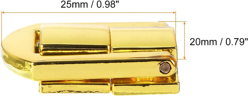 4Pcs Toggle Catch Lock, 0.98" X 0.79" Zinc Alloy Hasp Lock Latch Clasp gallery