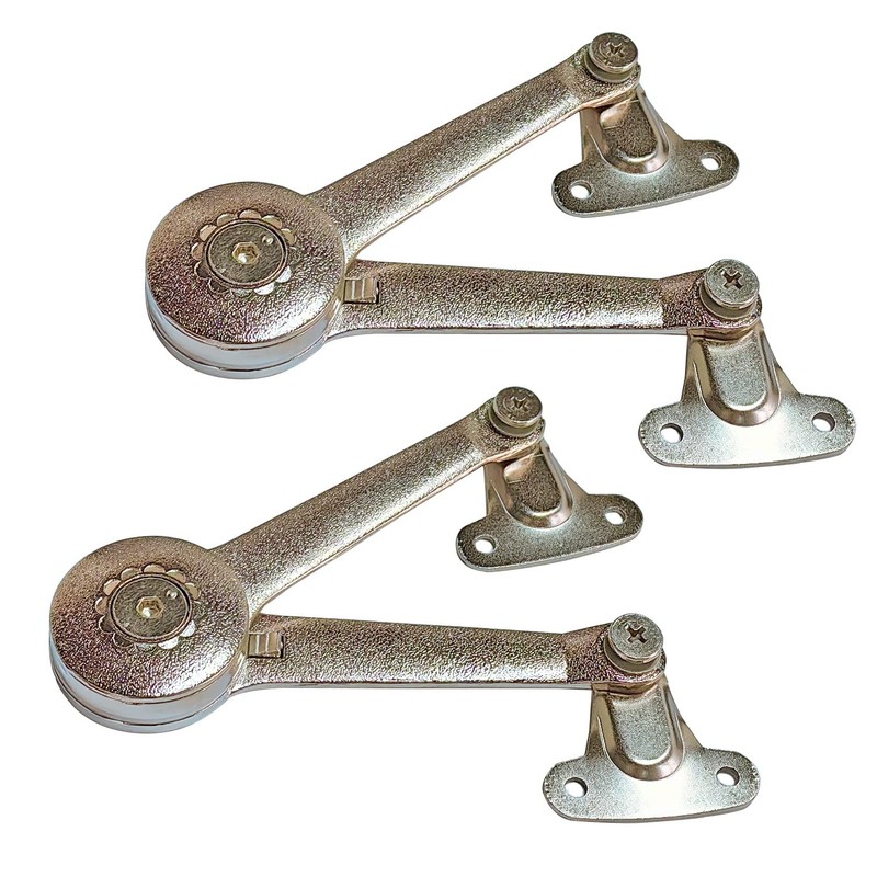2 PCS Adjustable Lift Up Stay Support Hinge Bidirectional 20KG 75/90/110