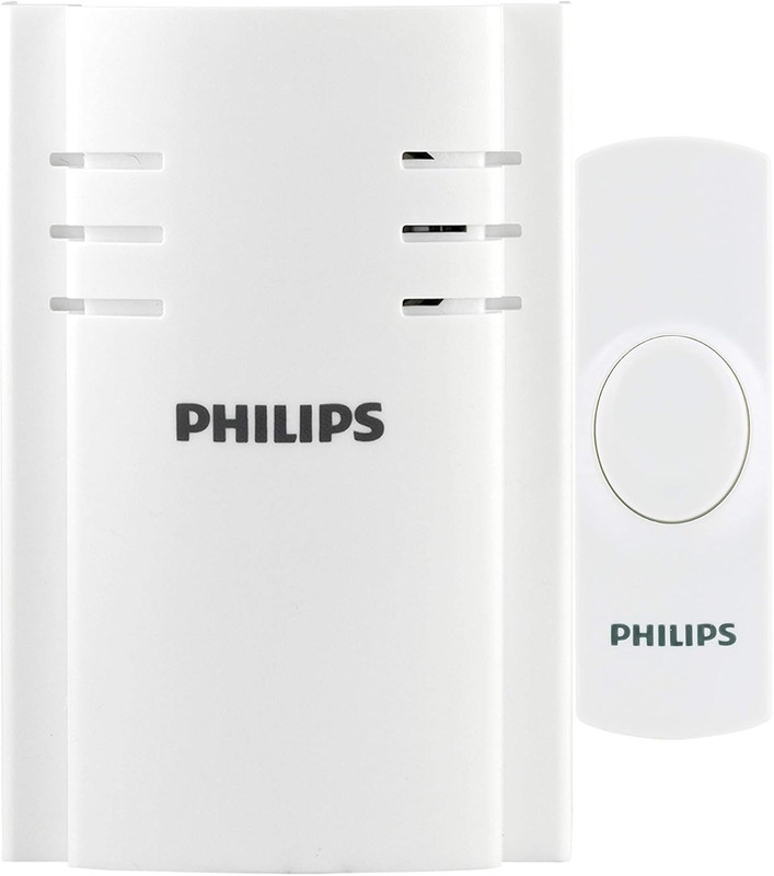 Wireless Doorbell Kit, Plug-In, 8 Melodies, 150 Ft Range, 4 Volume Levels, White gallery
