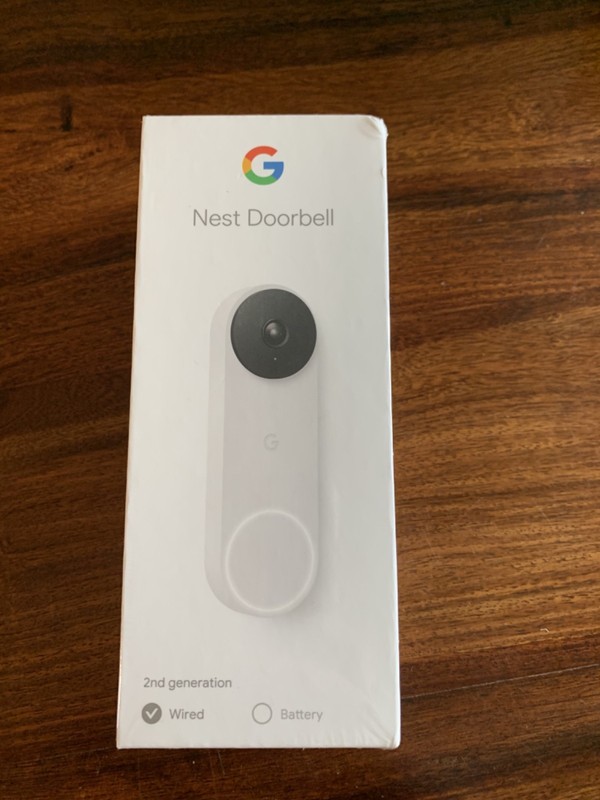 Google Nest Doorbell wired 2nd gen
