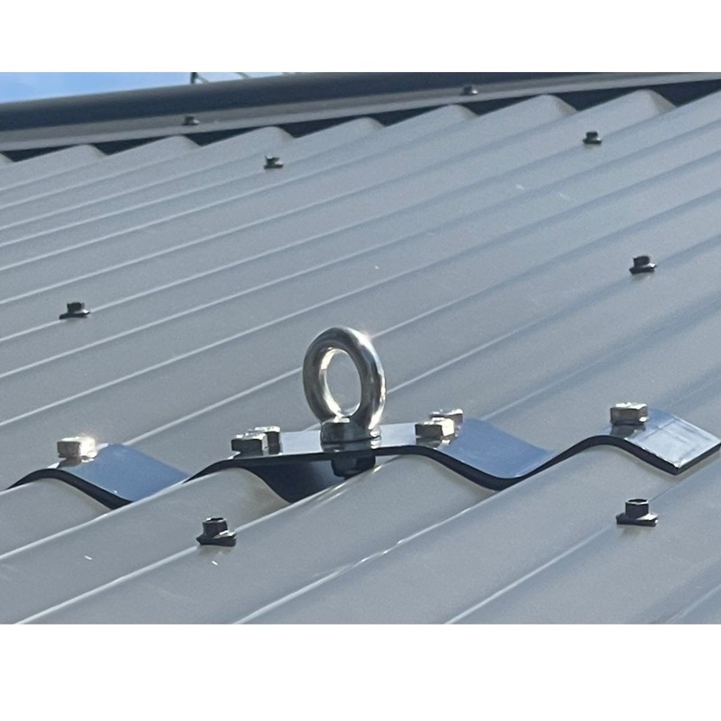 Corrugated Roofing Rafter Bracket Colourbond Shade Sail Anchor 10M Eye Bolt gallery