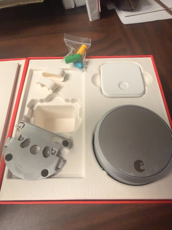 August Smart Lock Pro with Connect Wi-Fi Bridge - Silver (AUGSL03C02S03) gallery
