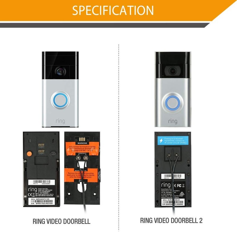 Doorbell Transformer, 18V / 800mA Power Adapter Ring Video Doorbell, Ring Video gallery