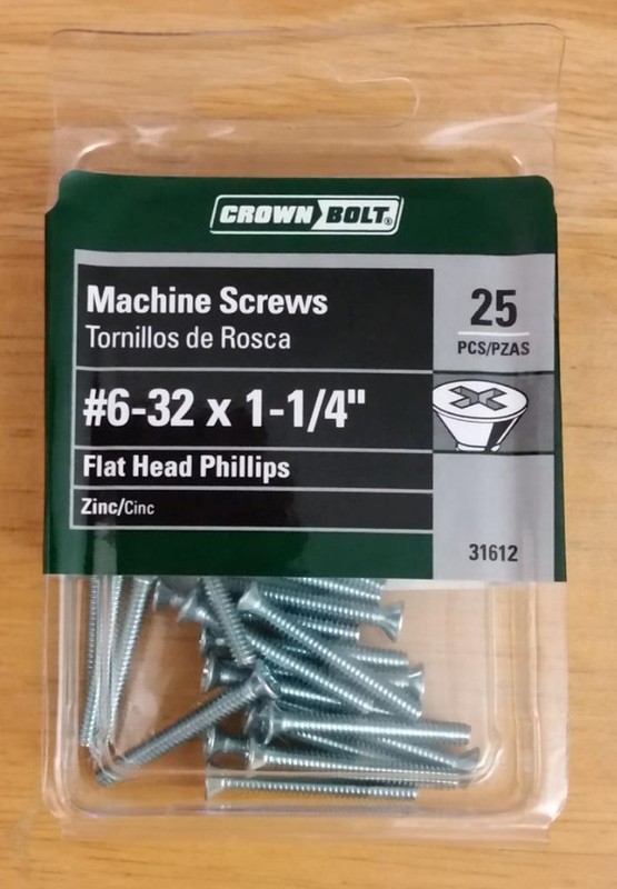 Machine Screws Flat Head Phillips Zinc 6-32, 8-32, 10-32, 12-24, 1/4-20, 5/16-18 gallery