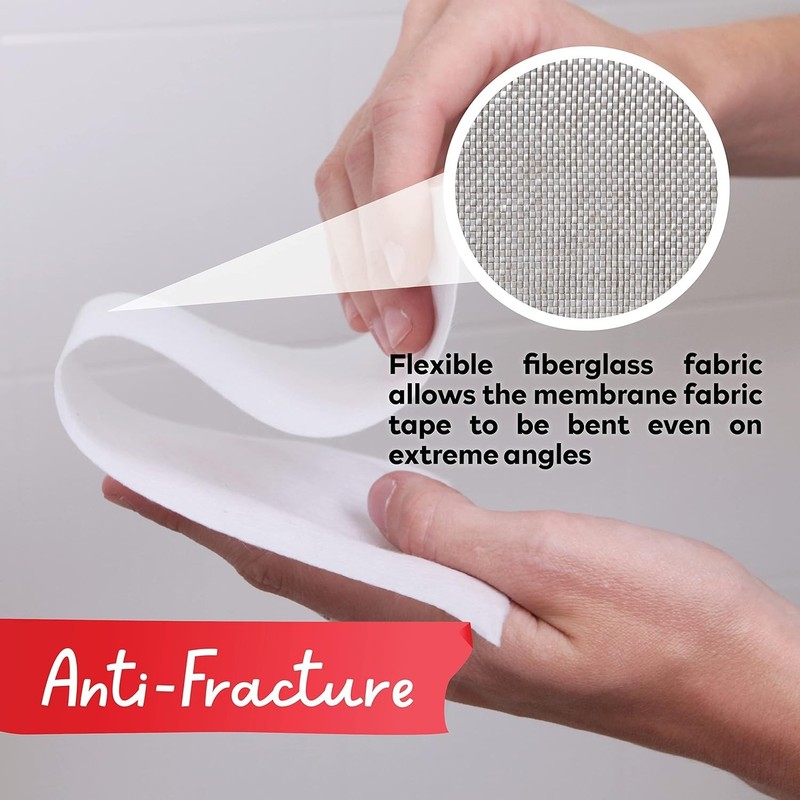 Versatile Waterproof Membrane Tape - 6” x 75 Ft for Seamless Surface Protection gallery