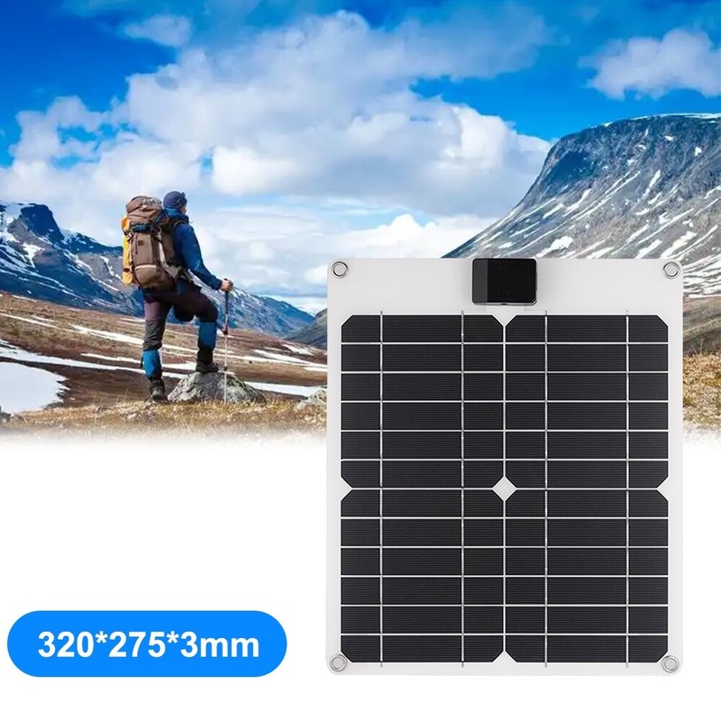Flexible Solar Panel 12V Mono RV Caravan Camping Portable Power Battery Charging