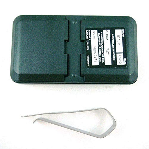 For LiftMaster 811LM 1-Button 12 Code Dip Switch Garage Gate Remote Control gallery