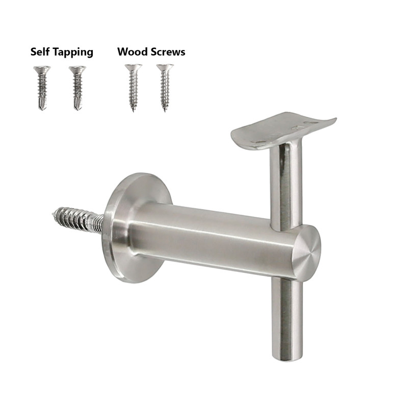 Stainless Steel Wall Mounted Handrail Bracket for 1-5/8″ or 1-1/2″ Round Tube