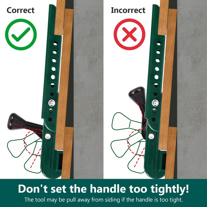 Siding Installation Tools Compatible with 3/8 inch Fiber Cement siding, Sidin... gallery
