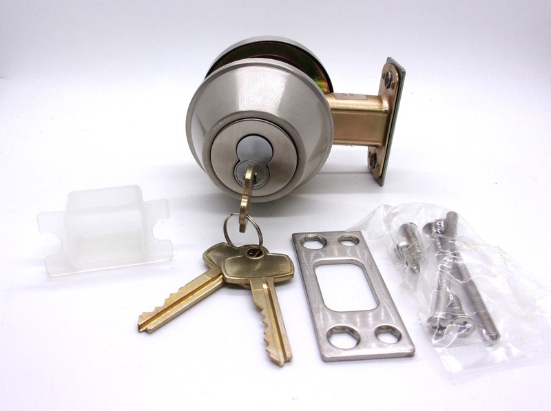 Interchangeable Core Single Cylinder Deadbolt. 2-3/8″Backset #DB10-1-IC-US15