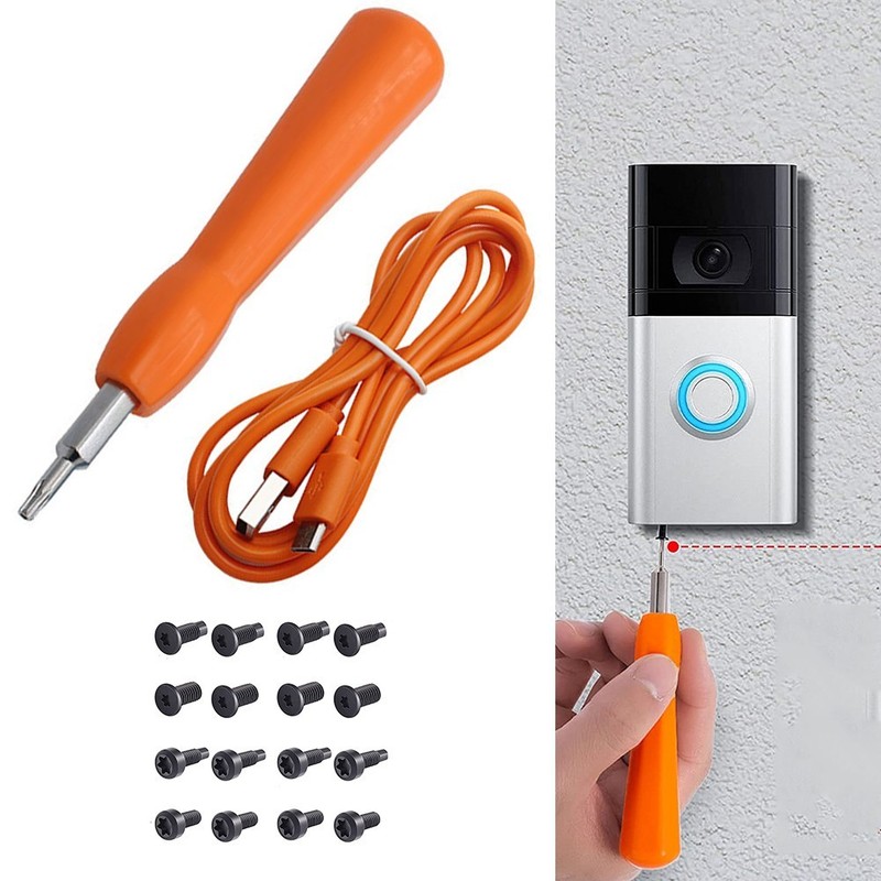 Complete Screwdriver Set for Ring Doorbell Pro 2 Screw and Screwdriver Bundle gallery