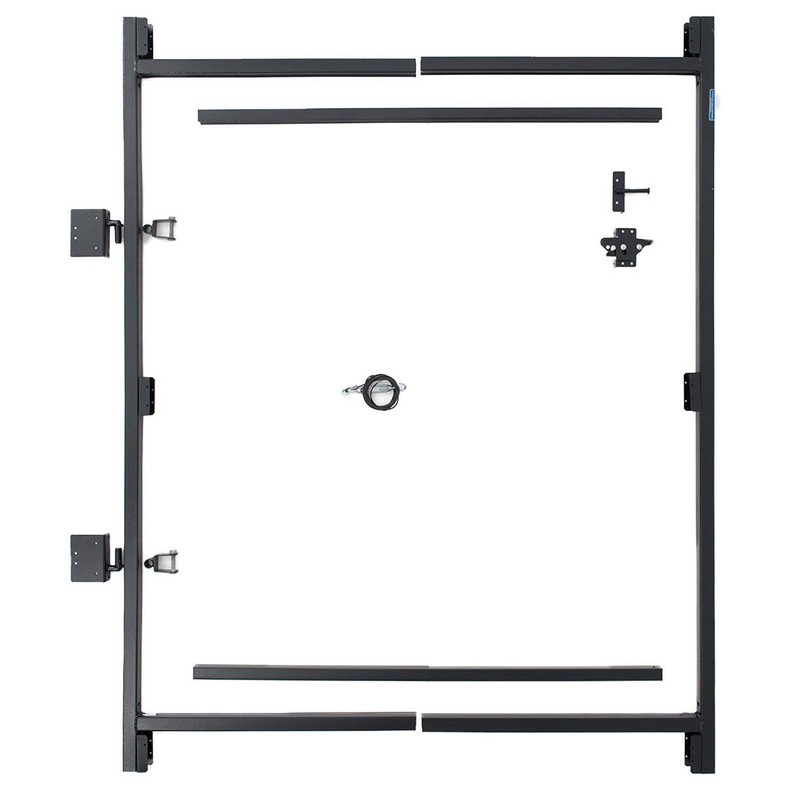 Adjust-A-Gate Steel Frame Gate Building Kit, 36″-60″ Wide Opening Up To 7′ High