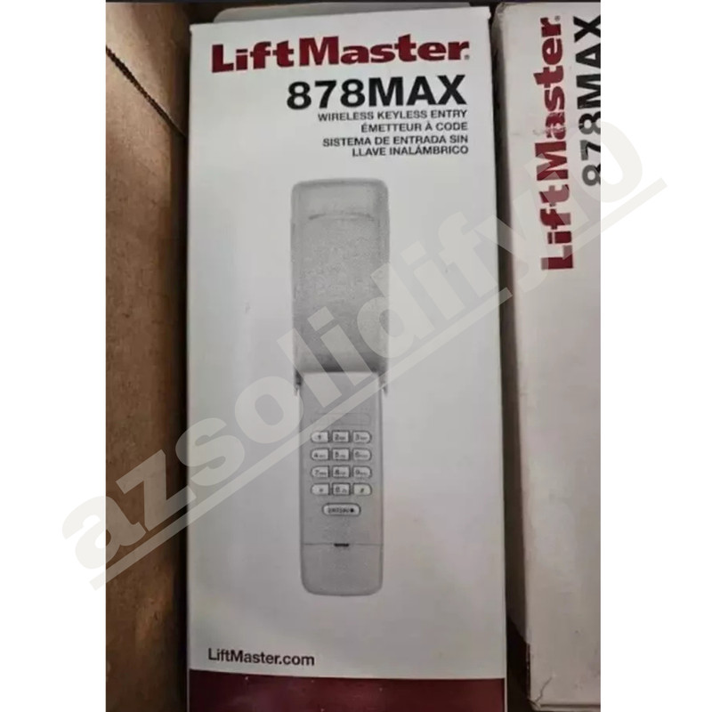 LiftMaster 878MAX Garage Door Keypad Wireless and Keyless Entry System