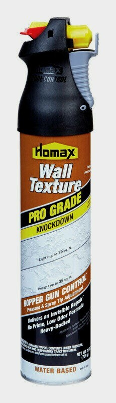 Homax Wall Texture PRO GRADE 25 oz. White KNOCKDOWN Adjusts Ergonomic Grip 4565