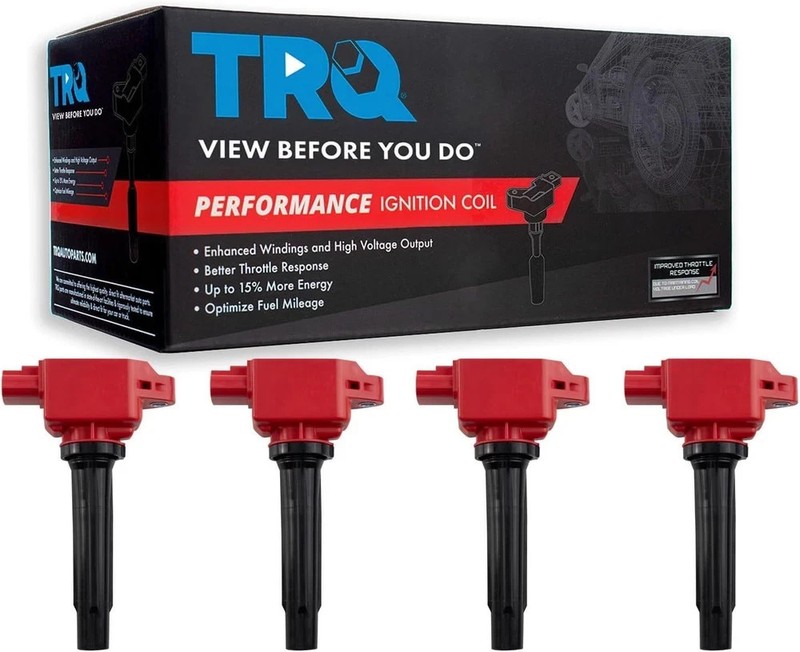 Ignition Coil Set 4 Piece High Temperature Epoxy Compatible with 2012-23 Mazda 3