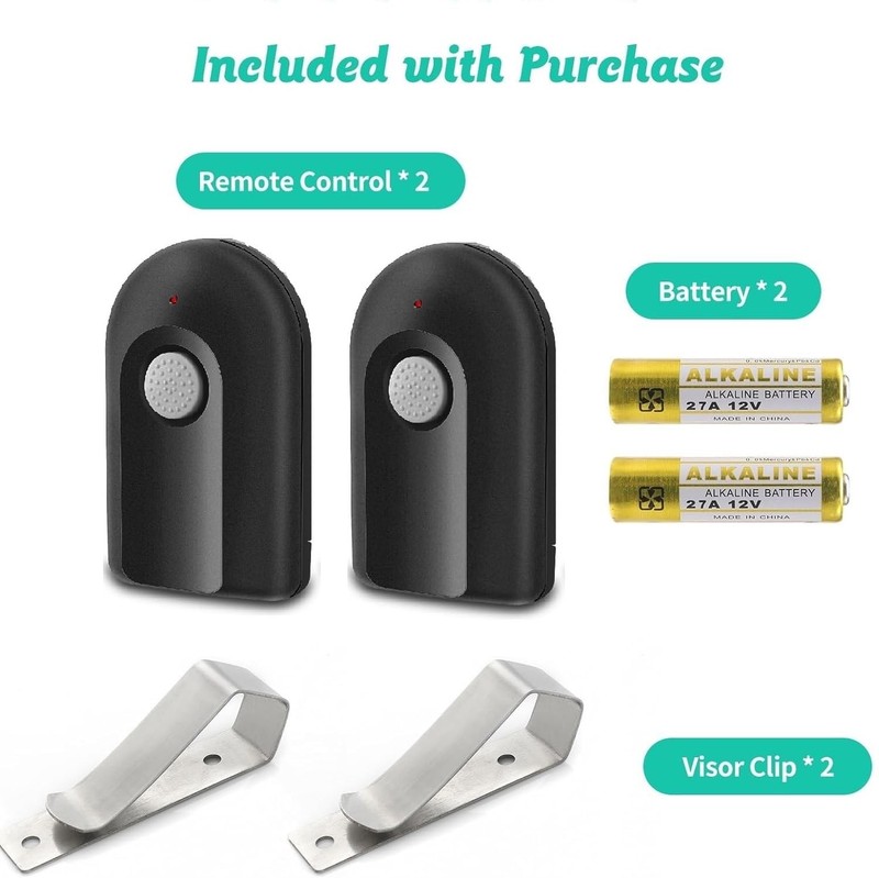 2 Replacement Garage Door Opener Remote,Compatible with Genie Overhead Door G... gallery