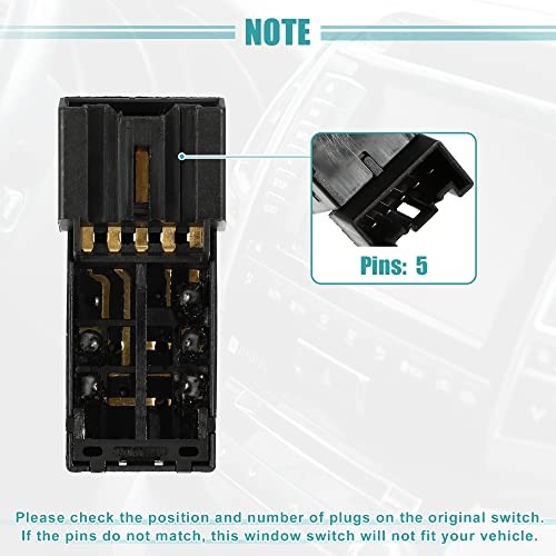 Right Passenger Side Power Window Switch Fits Suzuki Grand Vitara 2006 gallery