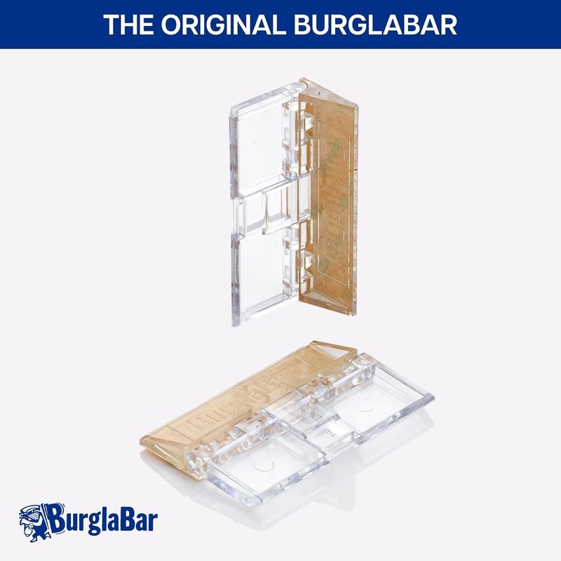 2 Pack Additional Security for Sliding Patio Doors,Sliding Glass Windows. and... gallery