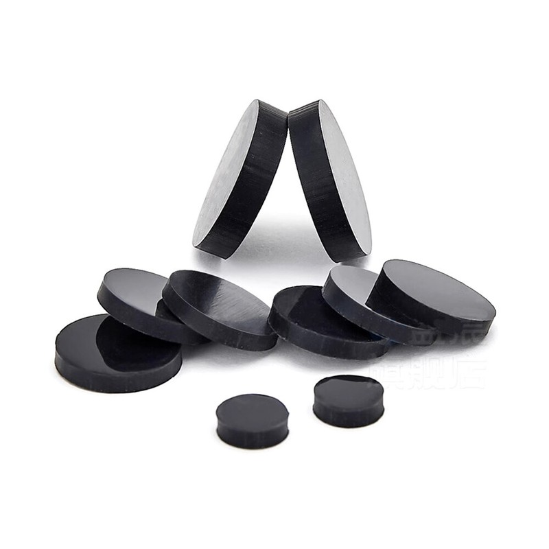 Solid Neoprene Round Rubber Pads Disc Sheet Diameter 5mm - 150mm Thick 1mm -10mm gallery
