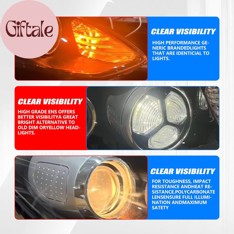 Headlight Assembly Compatible with 2017-2022 Kia Sportage EX/LX with LED DRL Day gallery