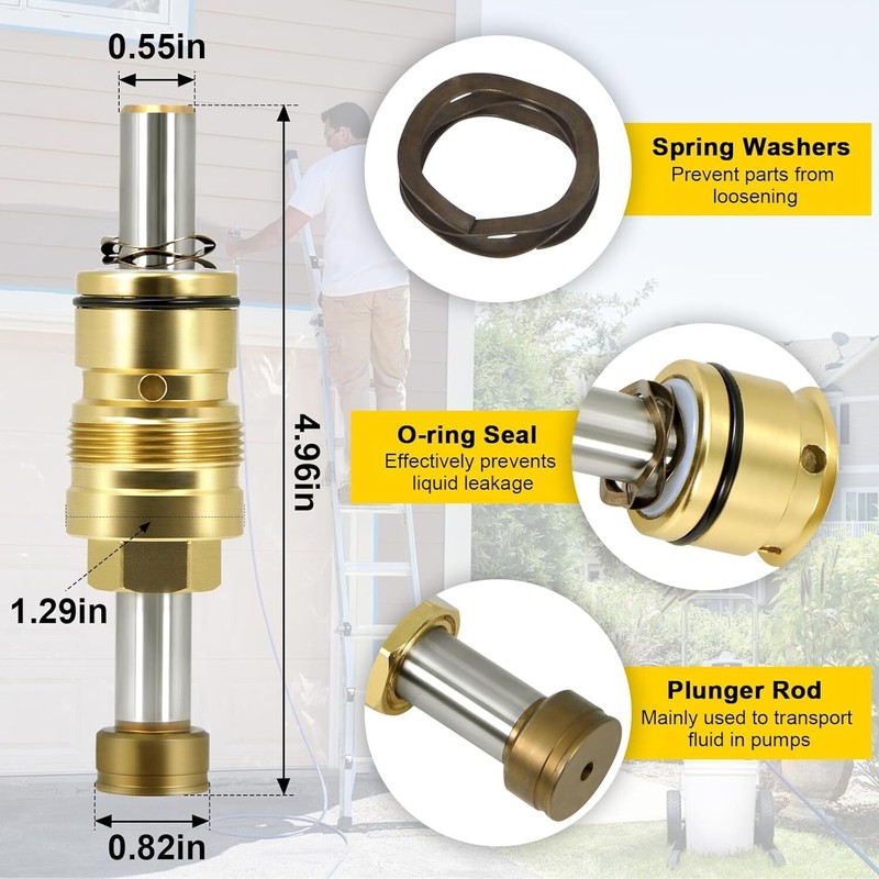 24Y472 Paint Sprayers Pump Replacement for Graco ProXChange ProX17 ProX19 ProX21 gallery