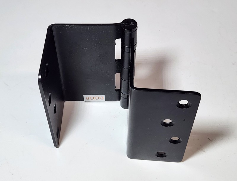 Offset Door Hinges, 4 Inches Expandable Door Hinges, 1/4" Radius Corner gallery