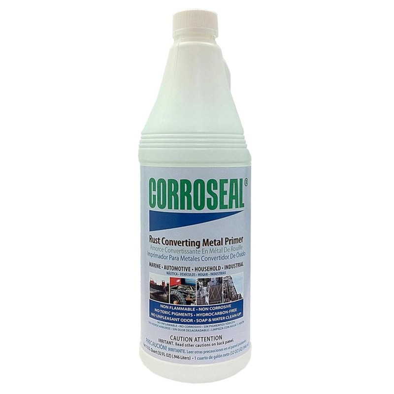 Water-Based Rust Converter Metal Primer, Rust Converter – 1 Qt