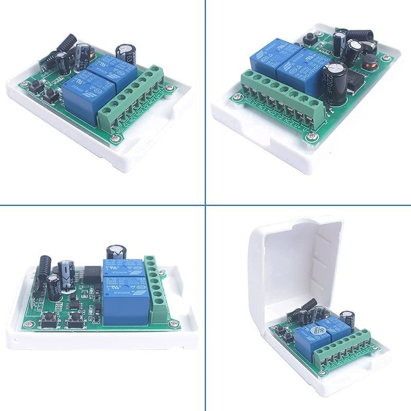 Wireless Remote Relay Switch DC 12V48V 24V 36V 2 Channel MultiFunction gallery