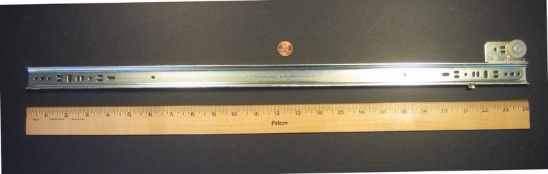 GRANT REPLACEMENT DRAWER SLIDE MEMBER #338-24″-DL, DRAWER LEFT ONLY