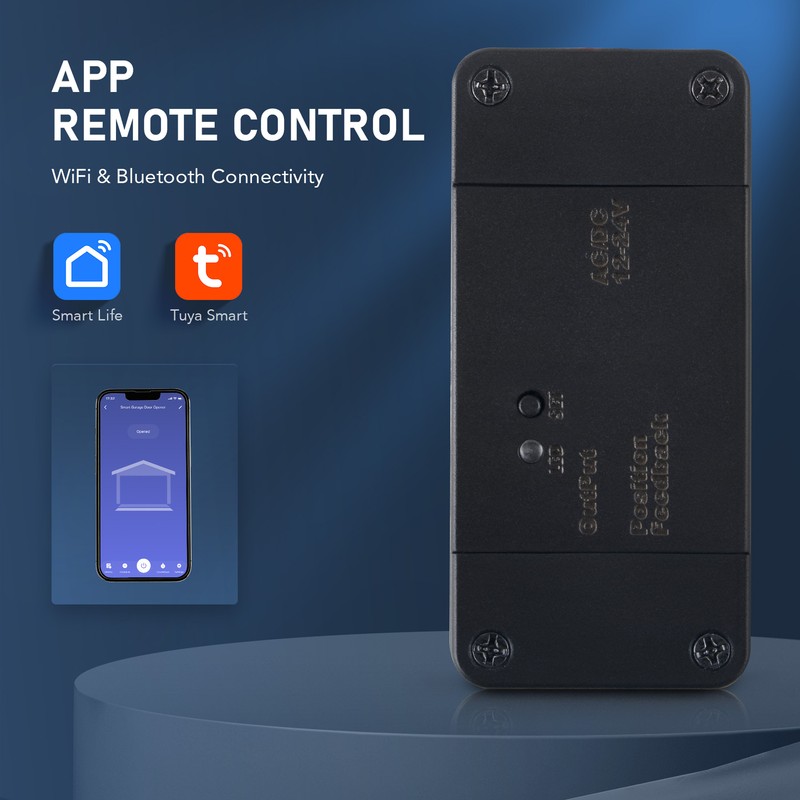 CO-Z 380W APP Control Sliding Gate Opener with Remote Controls 1800lb 40ft gallery