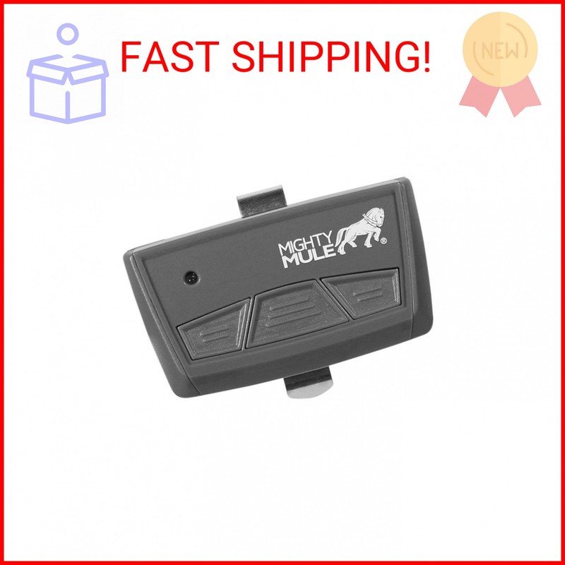 Gray Plastic 3-Button Transmitter for Automatic Gates – MMT103