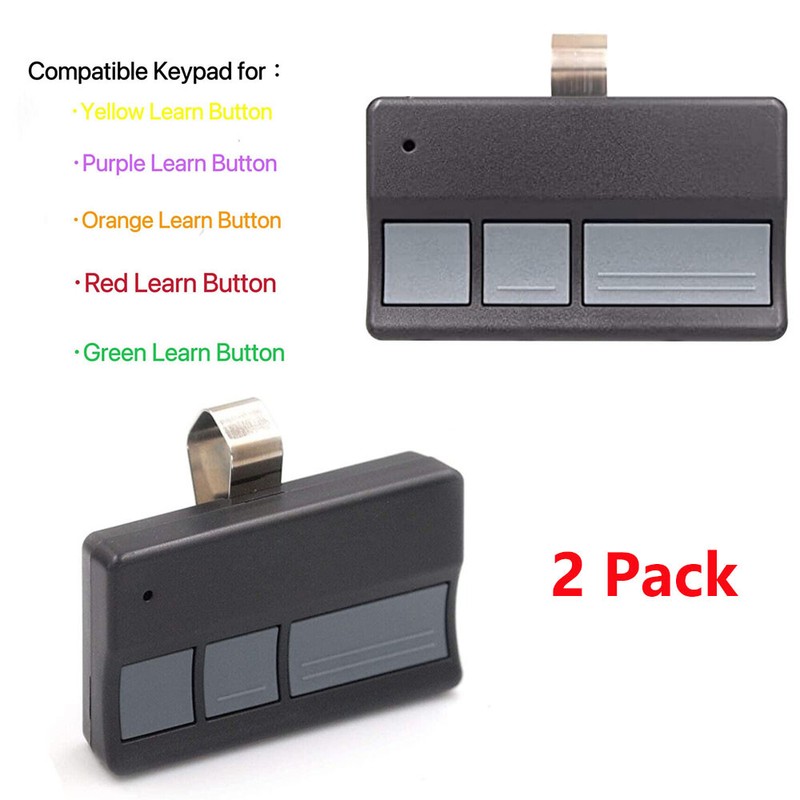 1-2PCS For LiftMaster Chamberlain 373LM 371LM Hot Garage Door Opener Remote