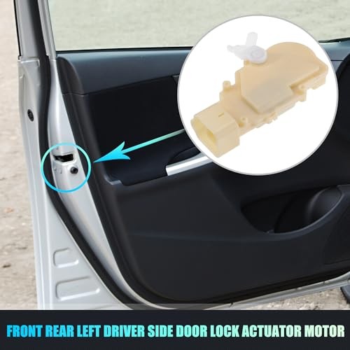 Replacement Front Rear Left Driver Side Power Door Lock Actuator Motor gallery