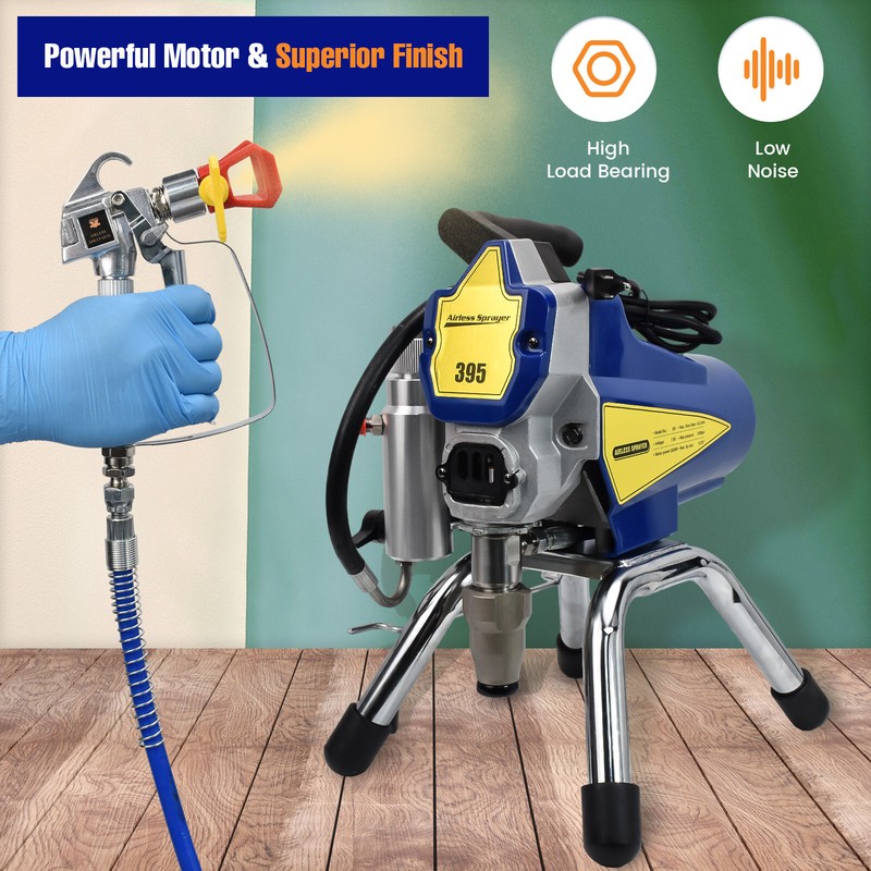 3500W High Pressure Airless Paint Sprayer High Efficiency Power Painting 110V