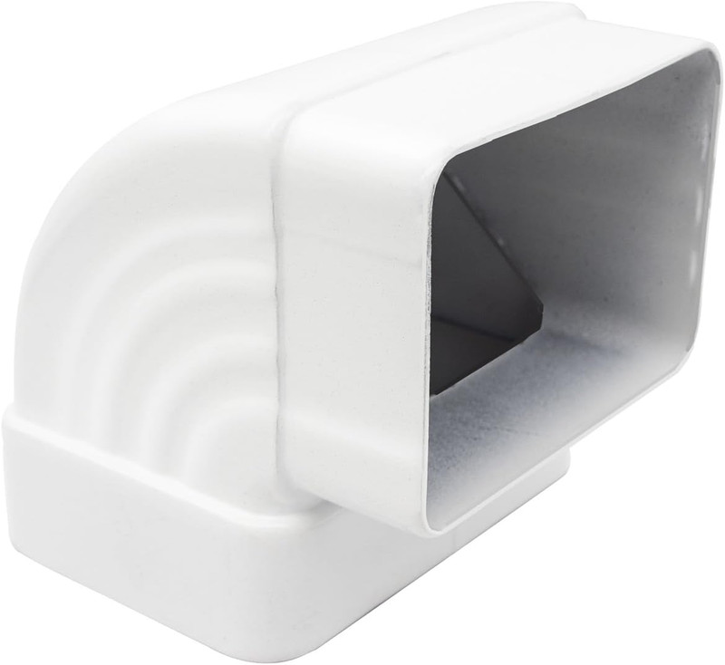 Gutter Elbow 3X4 90 Degree Downspout Elbow Gutter Connector Roofing Gutters Rain