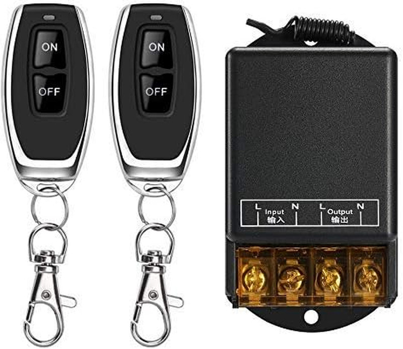 Wireless Remote Switch,110V/120V/240V /30A Relay Wireless RF Switch for Househol