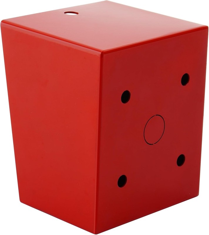 Upgraded Fire Department Box With Lock Hole Red Heavy Duty Steel ‎Wall Mount gallery