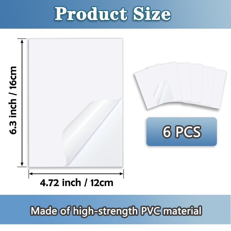 Durable Vinyl Patch Kit - 6 Weather-Resistant Self-Adhesive Patches for Repairs gallery