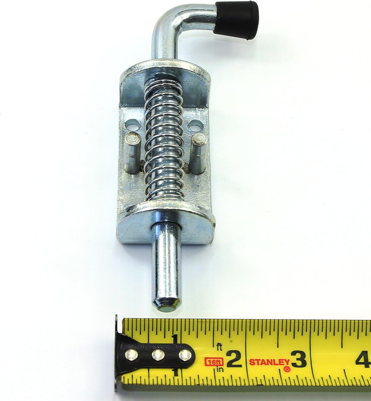 Spring Pin Latch Lock Assembly for Utility Trailer Gate (Pack of 2) 1/2" gallery