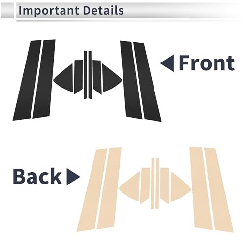 Front Rear Left Right Door Pillar Window Trim for Mazda 6 2009-2013 Anti gallery