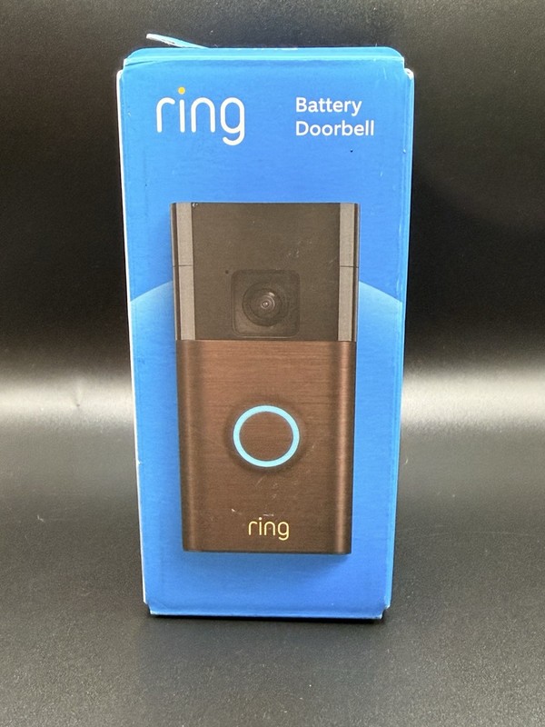 Ring Battery Doorbell - Venetian Bronze Color - New In Box