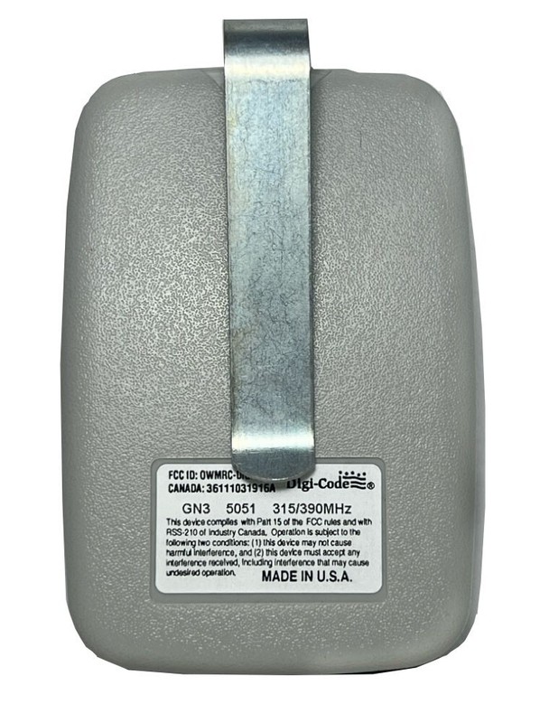 Genie GT90 Compatible Remote Control AT90 MAT90 Made in USA!!!! gallery