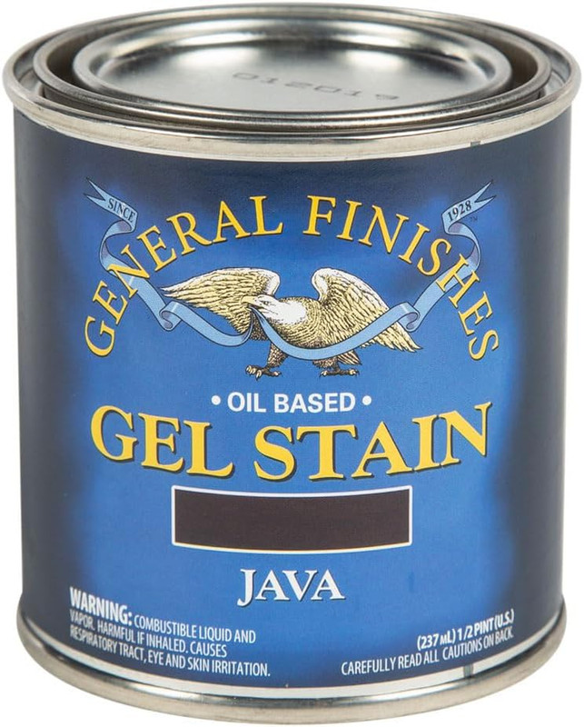 Oil Base Gel Stain, 1/2 Pint, Java