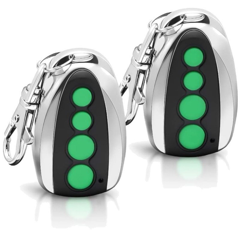 Topens Gate Opener Remote Control – M12 Transmitter 2-Pack