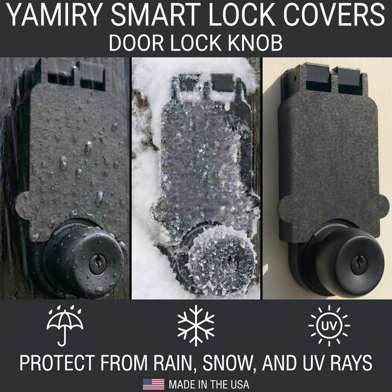 Fits Yamiry Keypad Smart Lock Sun & Weather Guard Cover