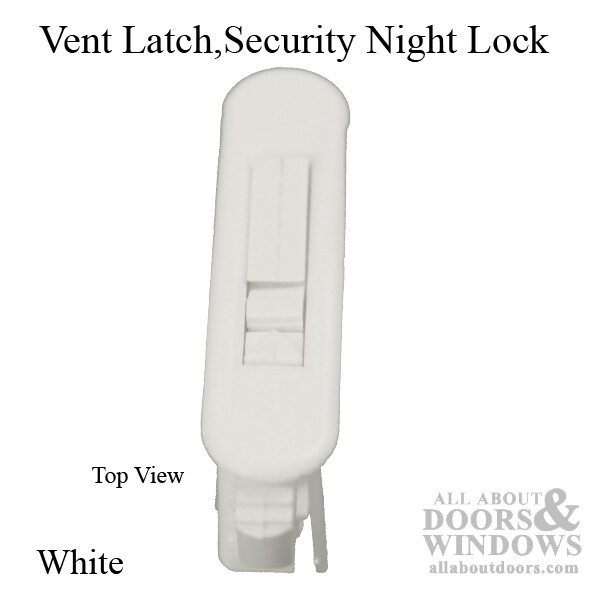 Plastic Security Night / Vent Latch - Choose Color gallery