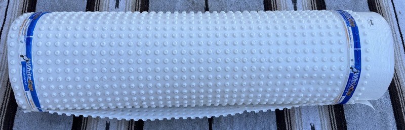 White Cap Drainage Mat 200 Sq Ft Foundation Basement Waterproofing Roll