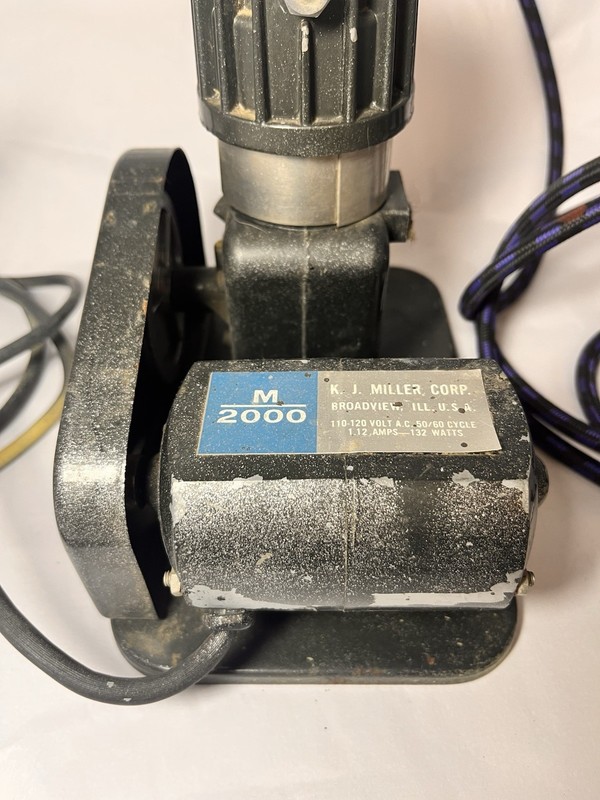 Vintage Miller Corp Paint Sprayer Model 2000 Air Brush Compressor *WORKS*